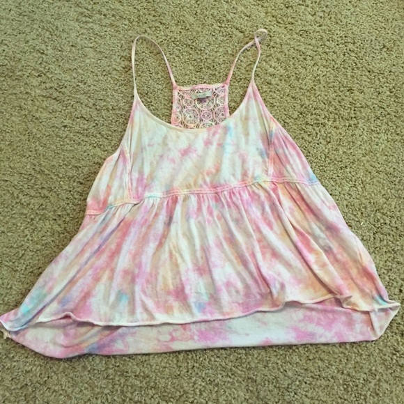 Urban Outfitters tie dye babydoll top - Picture 3 of 3
