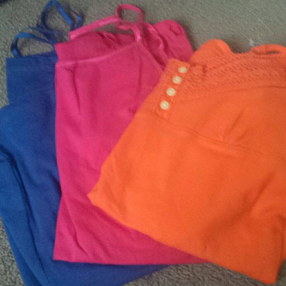 3 tanks great for under shirts