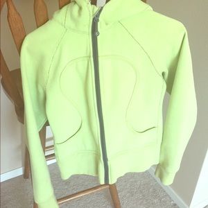 Lime green lulu jacket
