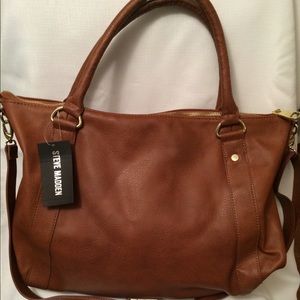 Steve Madden Cognac Tote