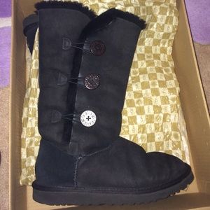 Black UGG boots!