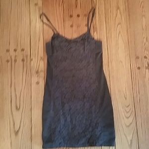 Floral print fitted dress