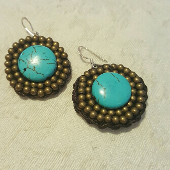 Cute turquoise earings
