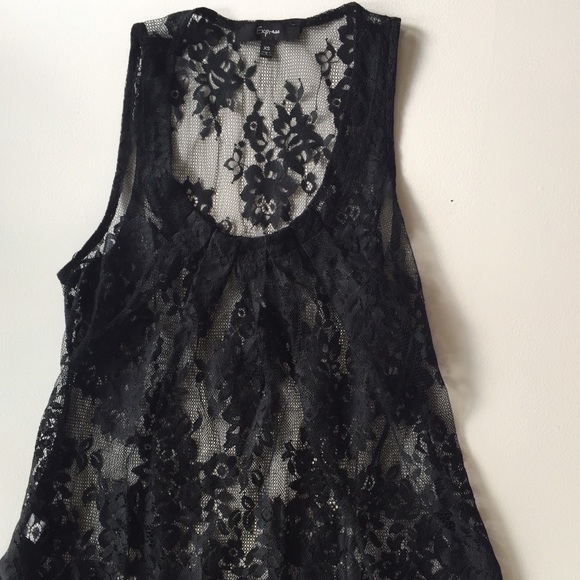 Express lace top size XS worn once