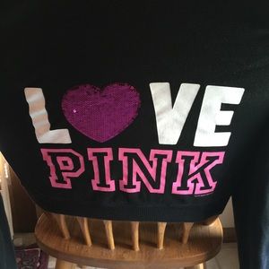 PINK VS zip up hoodie
