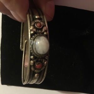 Antique style copper bracelet