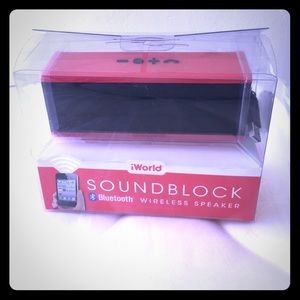 iWorld SoundBlock Wireless speaker.