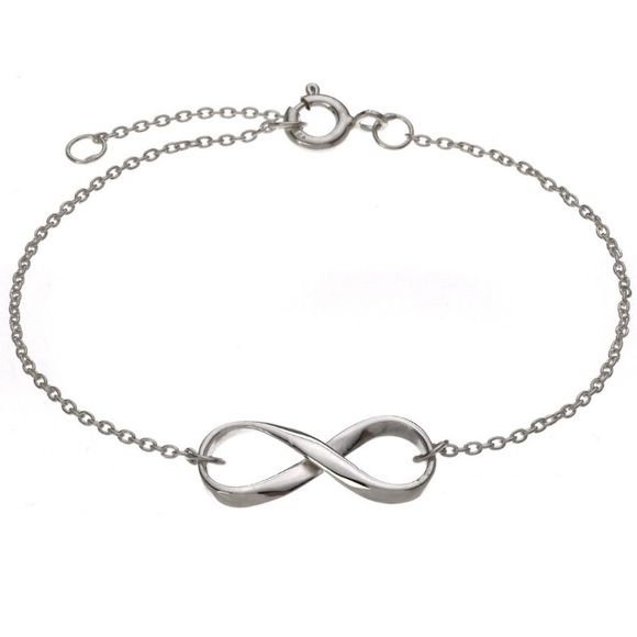 Infinity bracelet (silver color)