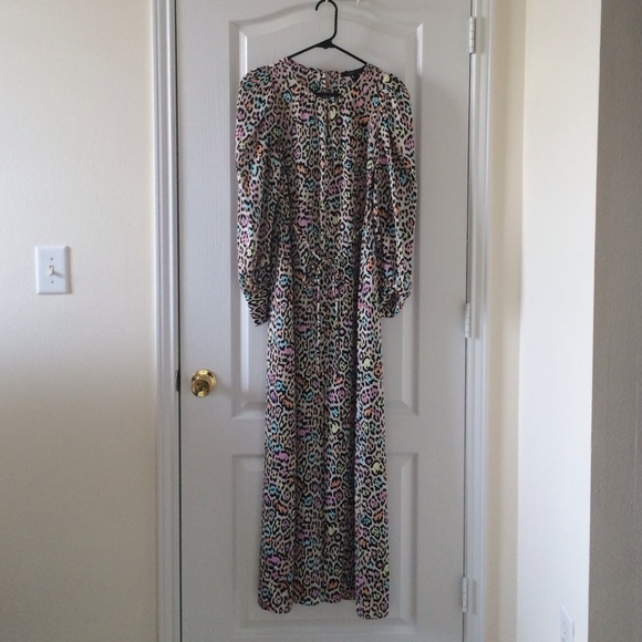 Bcbg long sleeve maxi dress