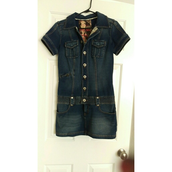 Guess denim dress
