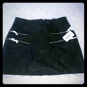 Forever 21 leather skirt
