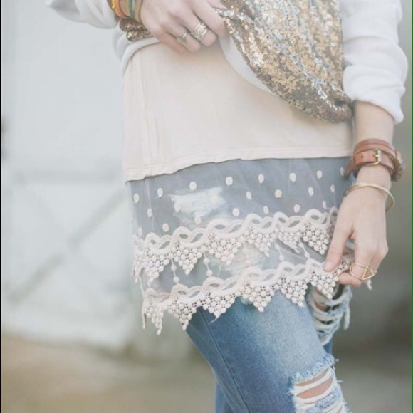 Lace Slip Dress Extender - Picture 2 of 4