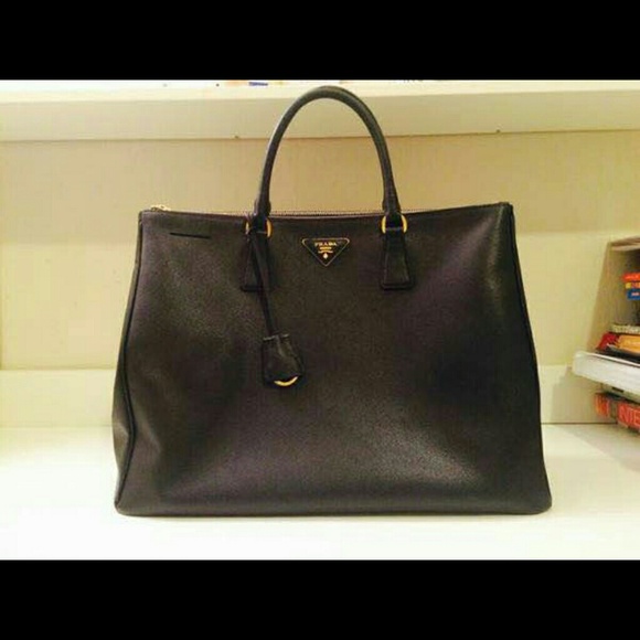 Prada black tote