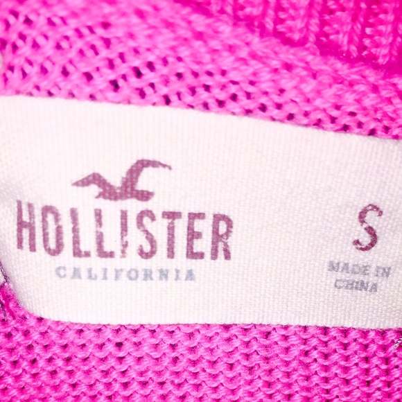 Pink Hollister sweater