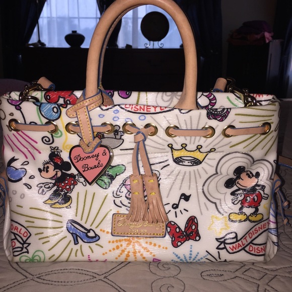 Disney Sketch Crossbody Satchel Dooney & Bourke