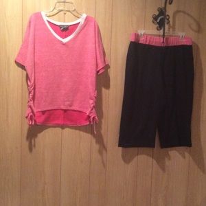 Capri pants and matching top