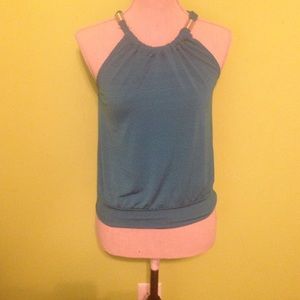 Blue Macy's BCX Girl Tank Top