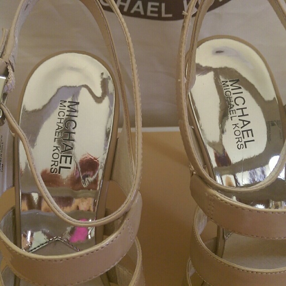 Michael Kors Patent Leather Sandal