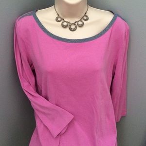 Jones New York 3/4 Sleeve Top