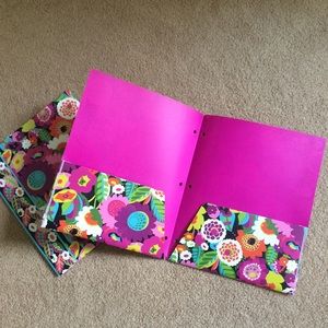 Vera Bradley Folders