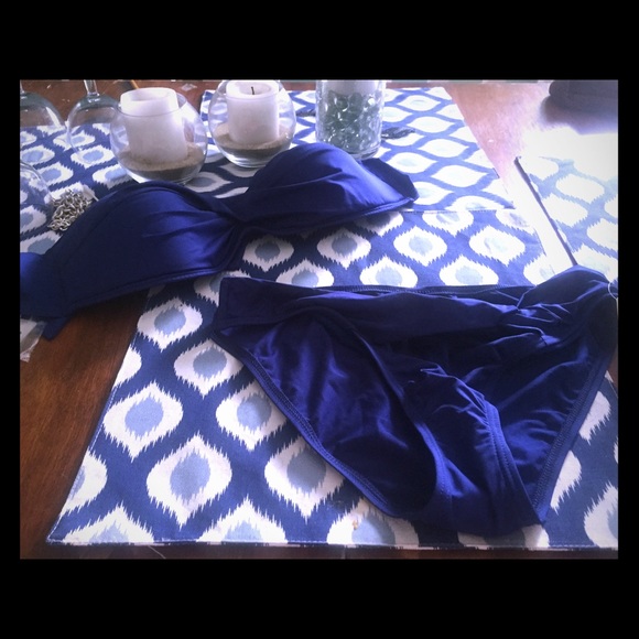 Tommy Bahama blue bikini