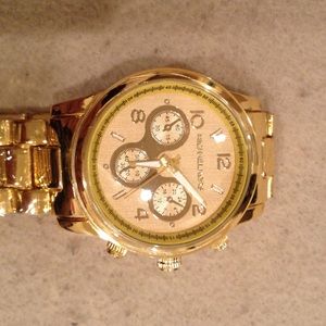 MK Gold Watch