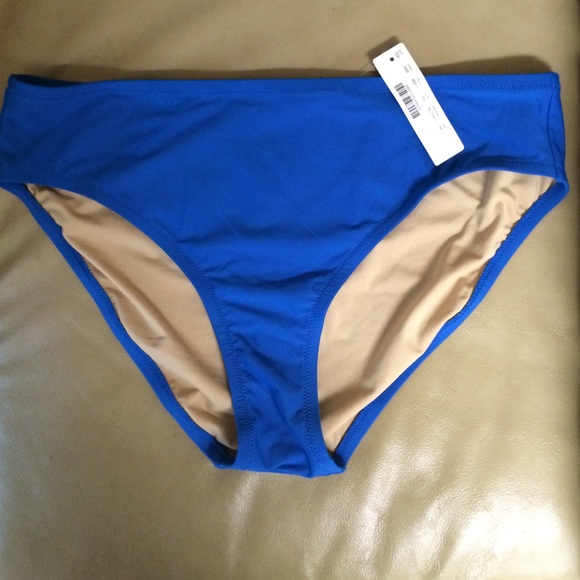 Royal blue bathing suit bottoms