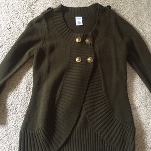 Olive cardigan