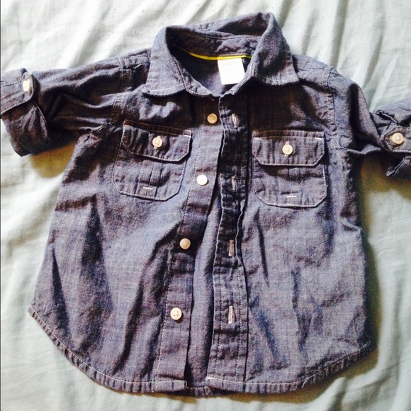 Gymboree Denim Button Up Shirt