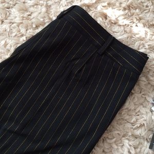 Star City Pants - New with Tags! Festive Gold Pinstripe Trousers! Star City Pants - New with Tags! Festive Gold Pinstripe Trousers!