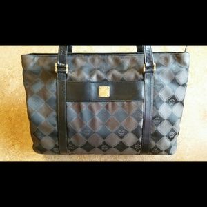 MCM Jacquard East West Tote Bag