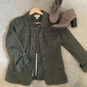 LOFT Army Green Jacket