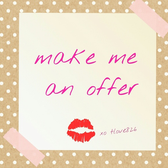 Make me an offer!