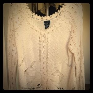 Crochet sweater
