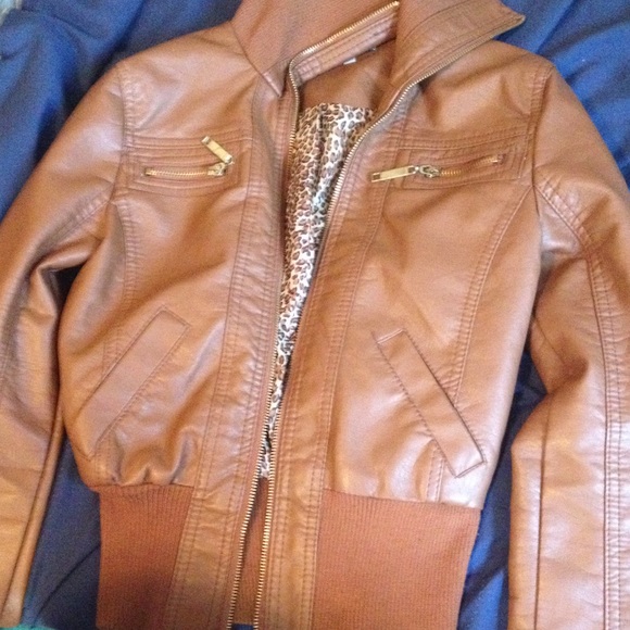 Charlotte Russe leather jacket