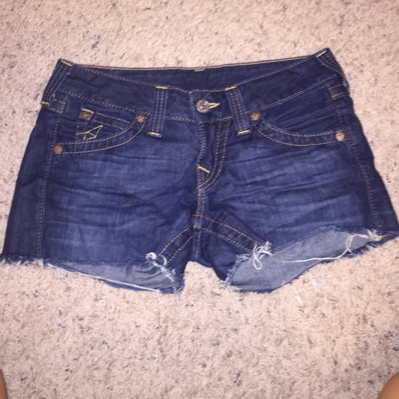 True Religion jean shorts
