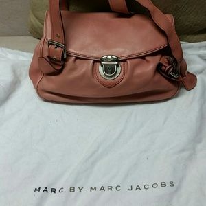 Marc Jacobs Dusty Rose Pink Leather Purse