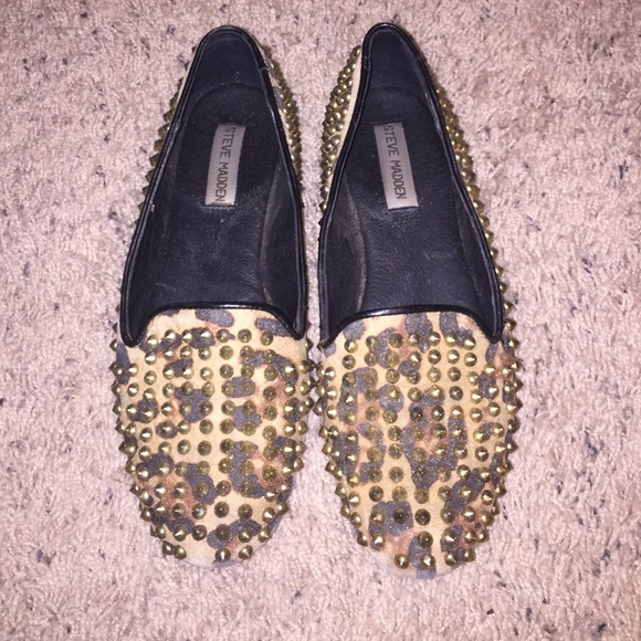 Studded loafers