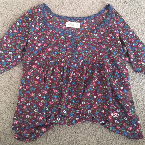 Hollister Floral Top