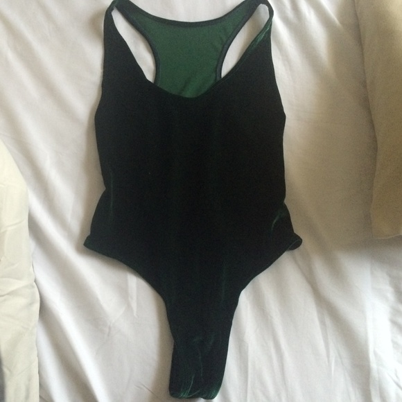 American Apparel Other - American Apparel Velvet Bodysuit