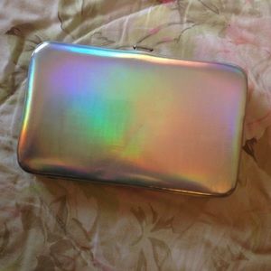 Hologram wallet and phone holder combo