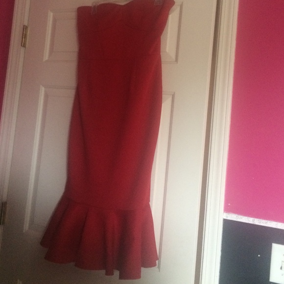 Red Express Coctail dress - Picture 1 of 1