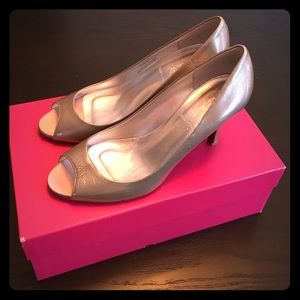 J.Crew Joley Pearlized Patent Peep Toes