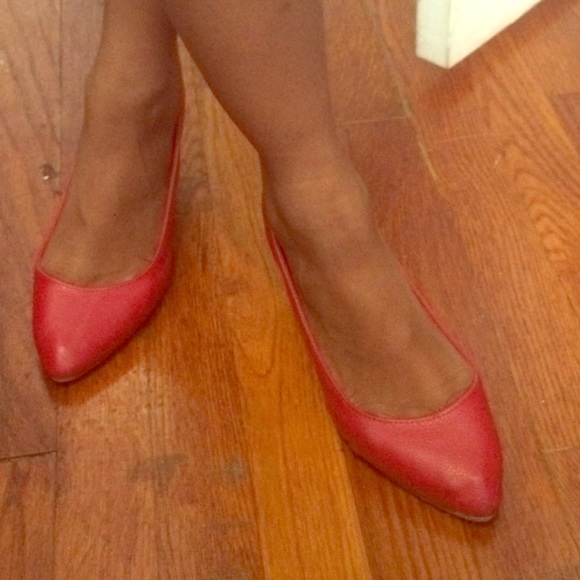 Red Old Navy Flats in Great Condition