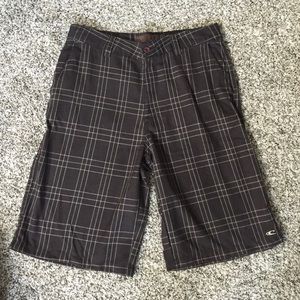 Men's O'neill plaid shorts