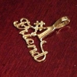 14kt Friend Charm Lovely!