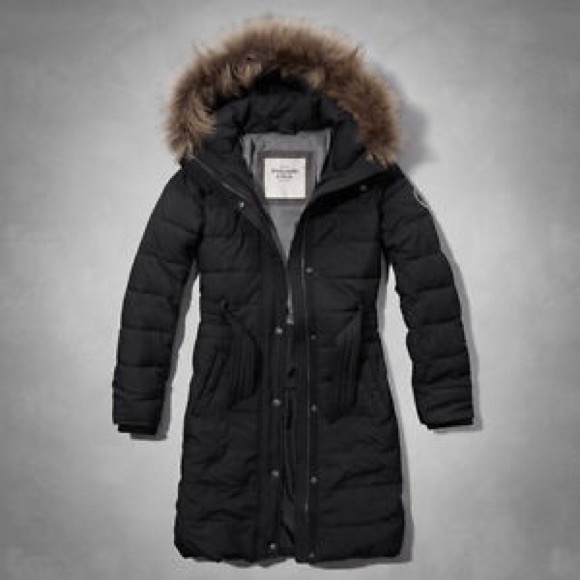 Abercrombie Mandy Parka Black XS