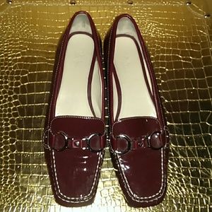 Cole Haan patent loafers
