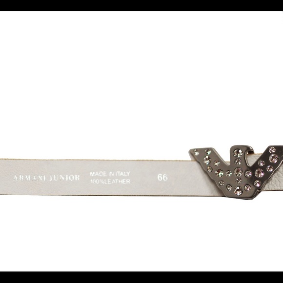 Armani Leather Belt Junior 12-13T