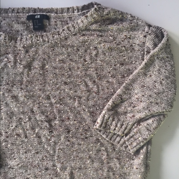 H&M 3 quarter sleeve sweater size XS